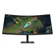 HP OMEN AV4C1AA - 34" Curved Gaming Monitor, WQHD, 180Hz