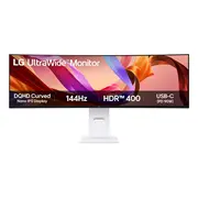 LG 49U950A-W - 49" Monitor, Dual QHD, LED, Nano IPS, Black, White