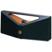 Bugani Brief Pro - Portable Bluetooth Speaker, Black Orange