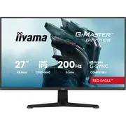 iiyama G-MASTER G2771QS-B1 Computer Monitor - 27", Wide Quad HD, Fast IPS, 200Hz, Black