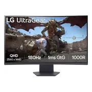 LG 32GS60QC-B Gaming Monitor, 31.5", VA, 180Hz, Quad HD, Black