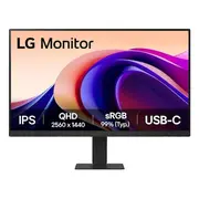 LG 24U631A-B Computer Monitor, 23.8", Quad HD, IPS, 100Hz, Black