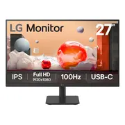 LG 27MS530B-B Computer Monitor, 27", Full HD, LED, IPS, Black