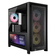 Corsair FRAME 4000D LCD RS ARGB Premium PC Case, Black