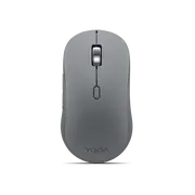 Lenovo Yoga Mouse, Office, Ambidextrous, Bluetooth, Optical, 4000DPI, Grey