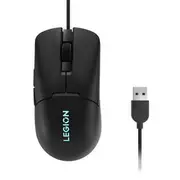 Lenovo GY51H47350 - Mouse, Gaming, Right-hand, USB Type-A, Optical, 8000DPI, Black