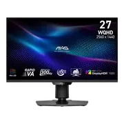 MSI MAG 274QPF X30MV Computer Monitor, 27", Wide Quad HD, Rapid VA, 300Hz, Black