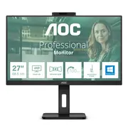 AOC Q27P3CW Computer Monitor - 27", Quad HD, 100 Hz, LED, Black