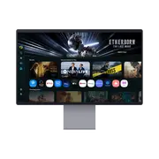 Samsung M90SF Computer Monitor - 32", 4K Ultra HD, OLED, Silver