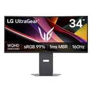 LG 34G600A-B Curved Gaming Monitor - 34", Wide Quad HD, VA, Black