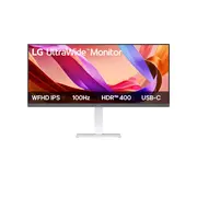 LG 34U530A-W Computer Monitor - 34", WFHD, IPS, White