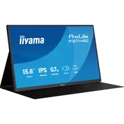 iiyama ProLite P1671HSC-B1 Computer Monitor - 15.6", Full HD, LED, Black