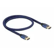 "כבל HDMI 48 Gbps 8K Blue Certified ז\/ז תומך 60 הרץ אורך 50 סמ"