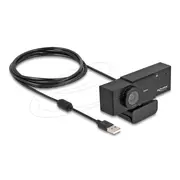 Delock 96400 - USB UHD Webcam with Microphone and Tripod, 4K, 30 Hz, 110°, Viewpoint