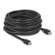 Delock High Speed HDMI Cable, 48Gbps, 8K, 60Hz, Black, 12m