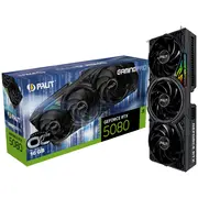 Palit GeForce RTX 5080 GamingPro OC - Video Card, NVIDIA, 16GB, GDDR7, PCI-E 5.0