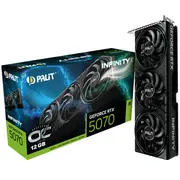 Palit GeForce RTX 5070 Infinity 3 OC - Video Card, NVIDIA, 12GB, GDDR7, PCIe 5.0 x16