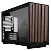 Lian-Li A3 - PC Case, Wood with Tempered Glass, Black