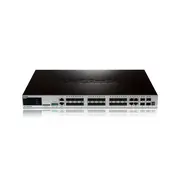 D-Link DGS-3420-28SC - Network Switch Managed, L2, Power over Ethernet (PoE), Black