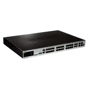 D-Link DGS-3620-28SC - Network Switch Managed, L3, Gigabit Ethernet (10/100/1000), Black