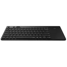Rapoo K2800B - Wireless Touchpad Keyboard, Black