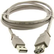 כבל USB זכר ל-נקבה 1.8 מטר