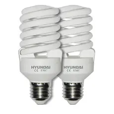 נורה אקו T2 ספירל אור יום E27 15W X2