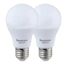 זוג נורות 10W A60 SAFETY אור יום