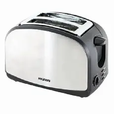 Hyundai HAT-203S - 2 Slices Toaster, Silver 
