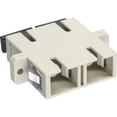 InLine® 681130 - Fiber Optical Adapter, Duplex SC/SC MM, Grey