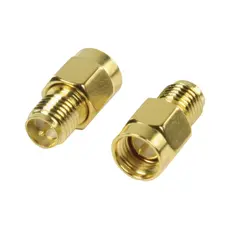 Valueline VLSP02112A - SMA Adapter RP SMA Female - SMA Male Gold