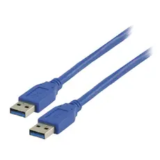 Valueline VLCP61000L10 - USB 3.0 USB A Male - USB A male Cable, 1m