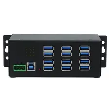 MoxPlug CA-475800 - Industrial-Grade, 12-port, USB2.0 hub