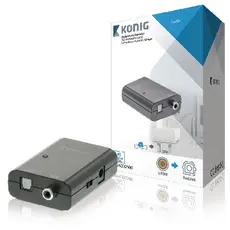 ממיר קואקס (S/PDIF) לאופטי (TOSLINK)