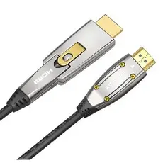 כבל HDMI 2.0 אקטיבי על סיב אופטי 15 מטר להתקנות