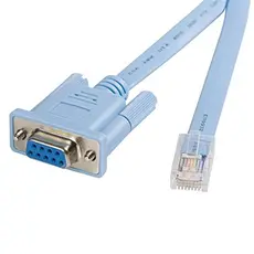 כבל קונסול לסיסקו DB9 נקבה ל-RJ45 אורך 1 מטר דגם MX-C-RS232