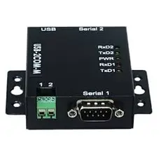 מתאם מ- USB ל- RS232 2PORT תעשייתי דגם 2COM-M