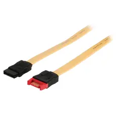 Valueline VLCP73205Y10 - SATA Cable, 6Gb/s, SATA 7-pin, 1m, Yellow