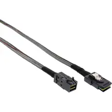 InLine 27628B - Mini SAS HD Cable SFF-8643 to SFF-8087 with Sideband, 1m