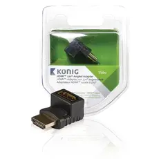 Konig KNV34902E - HDMI M/F Adapter, 270 Angle