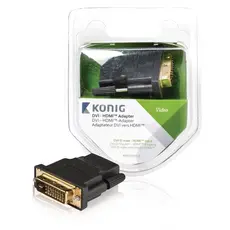 Konig KNV34912E - HDMI F To DVI M Adapter