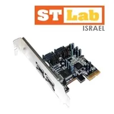 STLab A-341 - PCI-E SATA II 2 CH. (2P+2P) Card