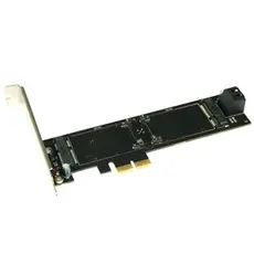 STLab A-560 - PCIe mSATA+SATA 4 Channel 6G Adapter