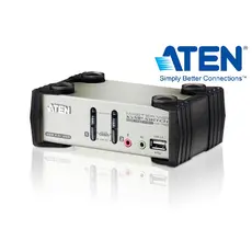 ATEN CS1732B - 2-Port KVM Switch, USB 2.0 with OSD