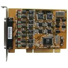 VScom 400I - UPCI Card, 4-Port RS232, RS422/485, Surge Protection