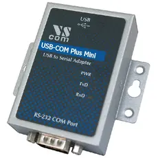 VSCOM USB-COM PLUS MINI ISO - USB to 1x RS232/422/485 port (isolated, DSub-9 male)