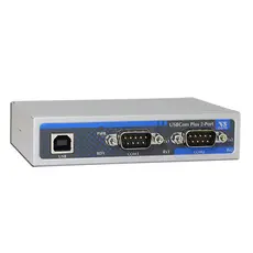 VSCOM USB-2COM PLUS - USB to 2 x RS232/422/485 port (isolated, DSub-9 male)