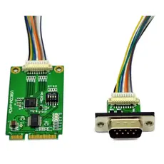 VSCOM USB-COM Plus mPCIe - mPCIe to 1x RS232/422/485 port (DSub-9 male)