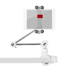 Nedis TDMT111WT - Tablet and Smartphone Mount, Foldable Arm, 4 - 12", Full Motion