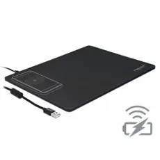 Delock USB Mouse Pad with Wireless Charging function